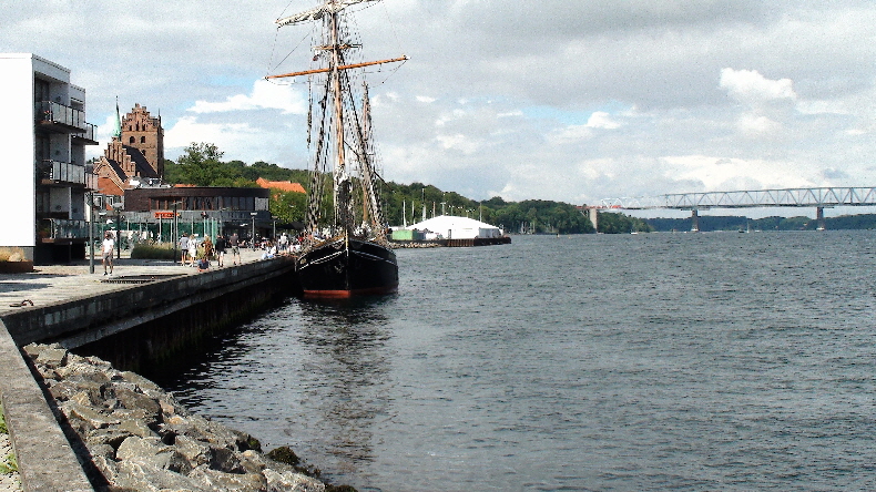 Snævringen mit alter Brücke