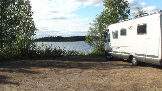 Stellplatz am Kemijoki