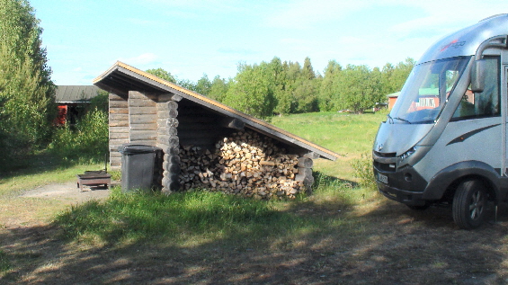 .. natürlich mit Grillhütte