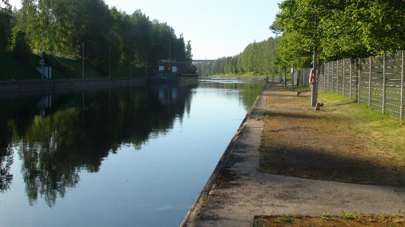 Saimaan Kanal in Hamina