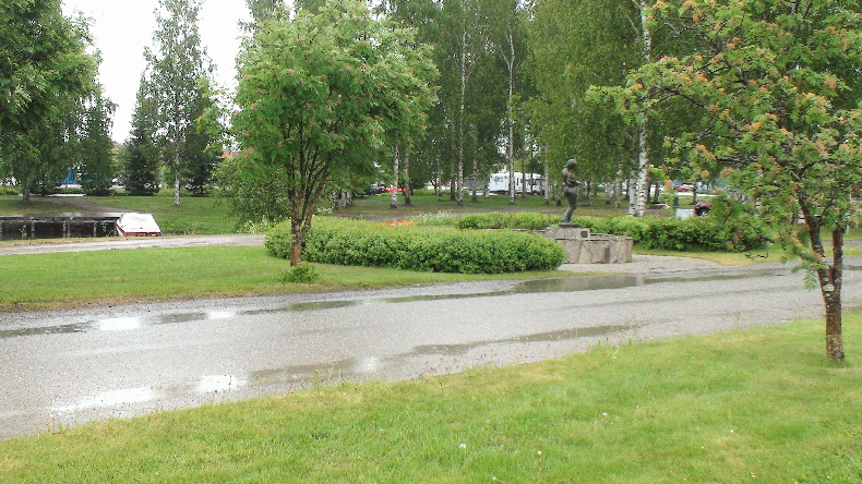 Stellplatz naher der Brauerei mit Bier-Museum