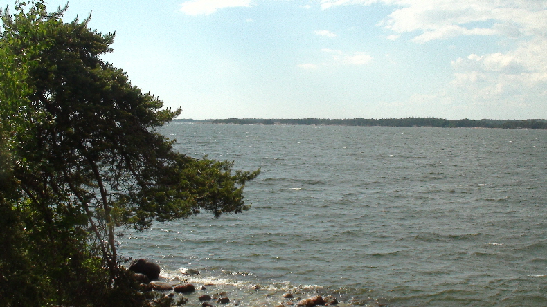 ein paar Schritte weiter - der Finnische Meerbusen