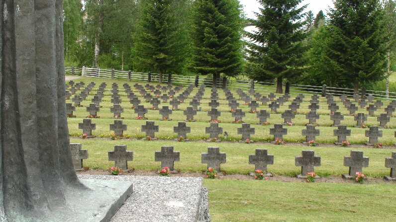 .. des Soldatenfriedhofs