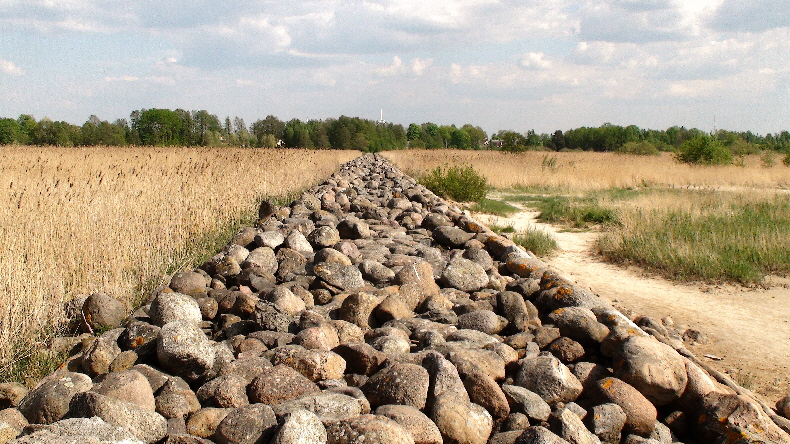 Grenzwall zum Landessinnneren