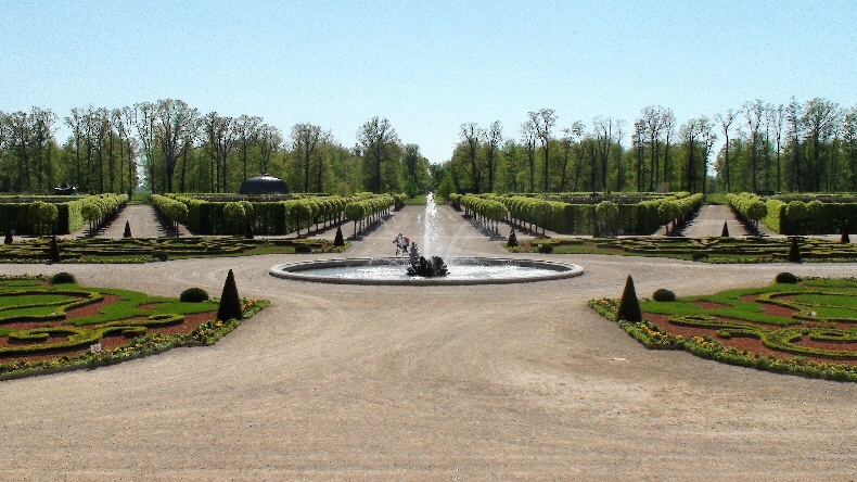 Blick von der Schlosstreppe