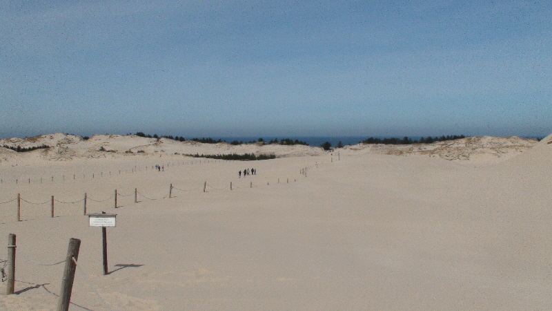 Düne Laka Góra Blick zur Ostsee