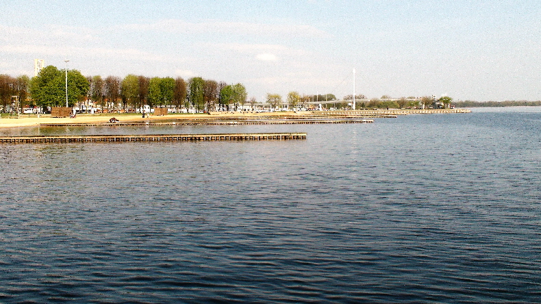 Gizycko, einige Boxen im Hafen sind noch frei