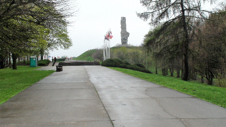 Das Monument kommt in Sicht