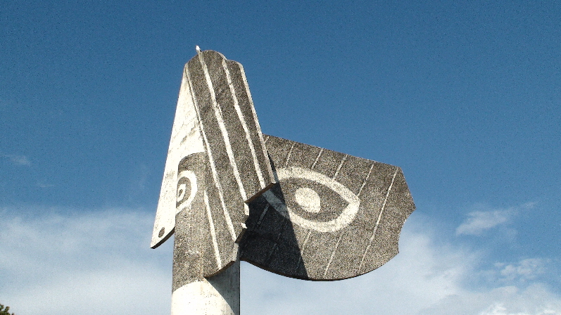 dorthin blickt sie (!)