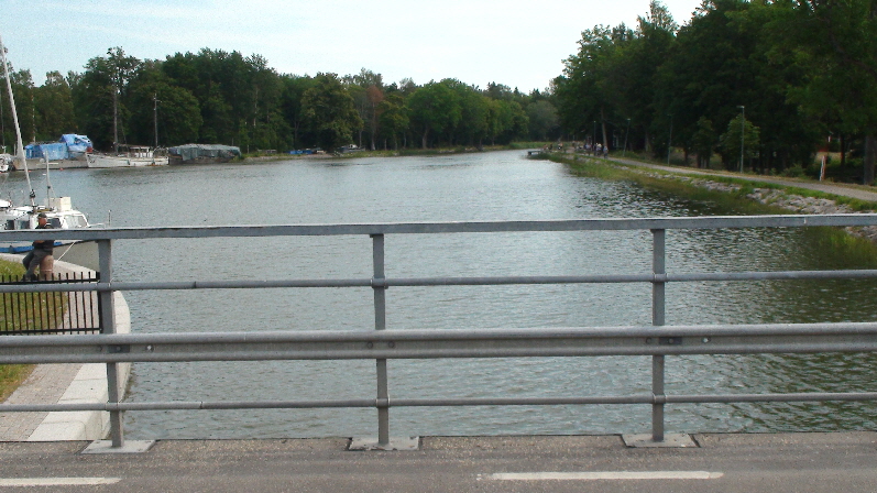 Kanal Richtung Viken, Vättern