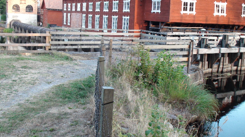 alter Abfluss Viken -> Vättern mit Mühlen