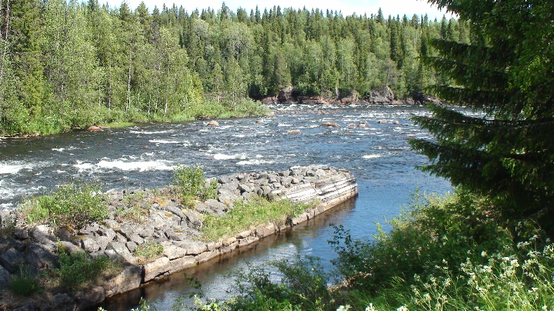 Stromschnellen Kengis