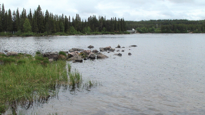 Blick auf Stellplätze (verdeckt)
