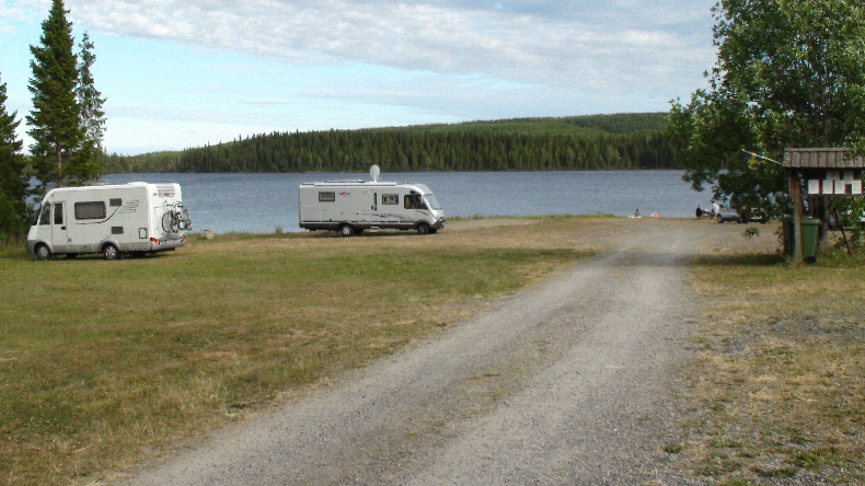 Mückenjagd-Stellplatz Laxsjö