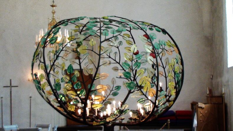 die Blätter des Baumes der Christenheit (Glas)