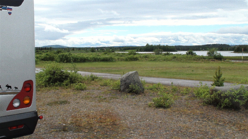 Blick vom CP auf den Torne�lven